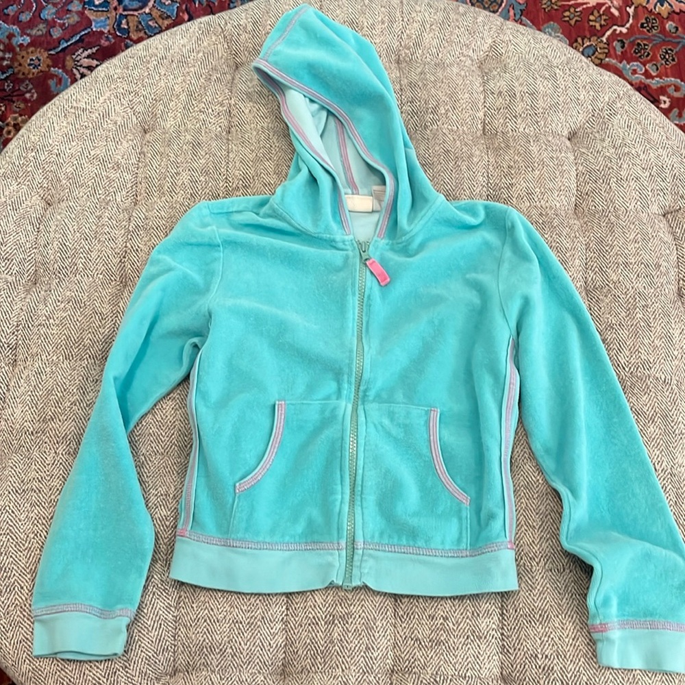 kc parker terry hoodie size 10